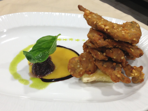 Plato Restaurante Hotel La bastida